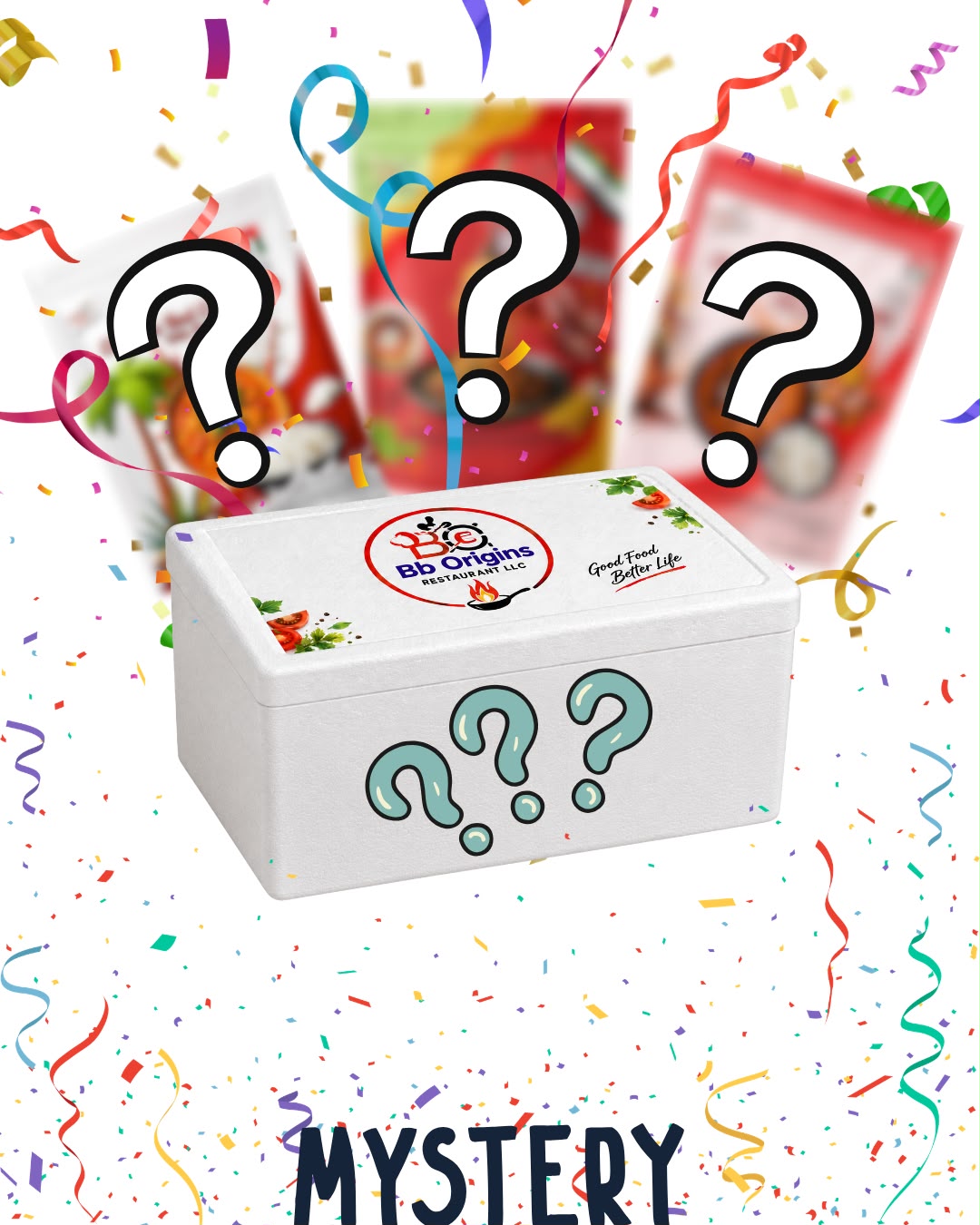 Mystery Meal Box — 3 Meals